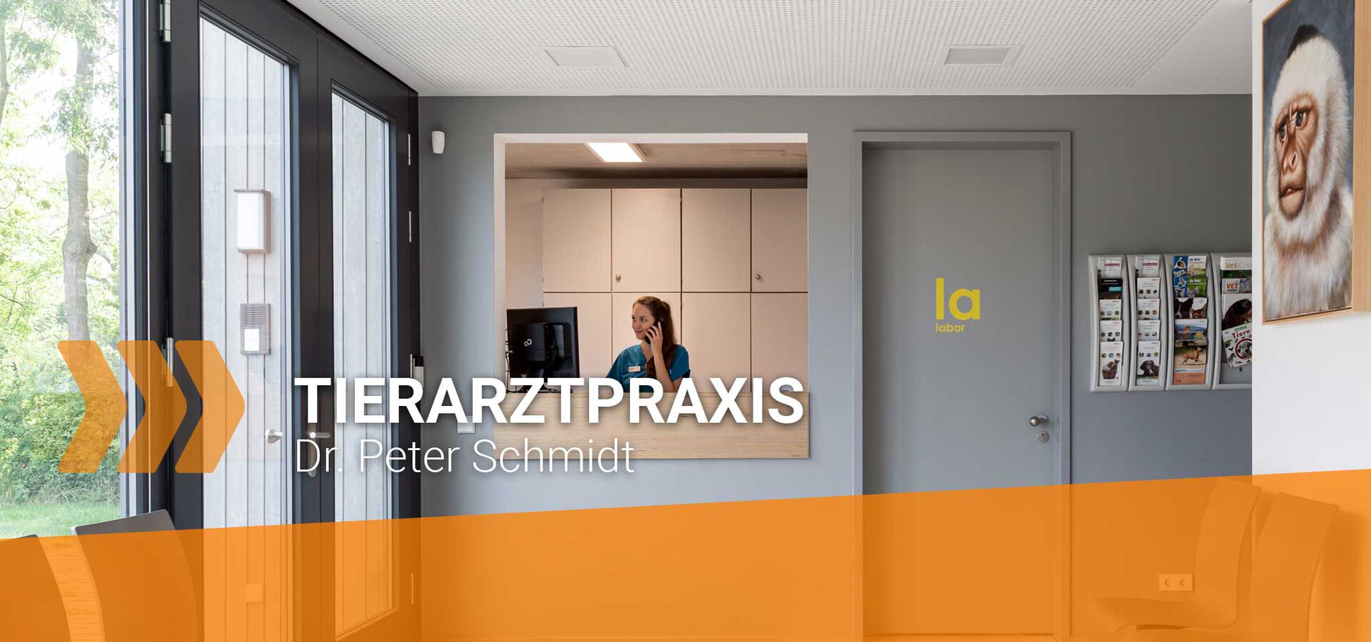 Wartebereich der Praxis